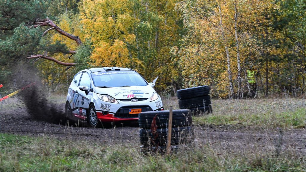 Lukas Hägg med kartläsare Daniel Borgqvist i Falsterbo Rallysprint 2020-10-24