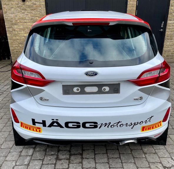 Hägg Motorsports nya Ford Fiesta Rally4