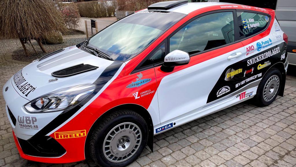 Hägg Motorsports nya Ford Fiesta Rally4
