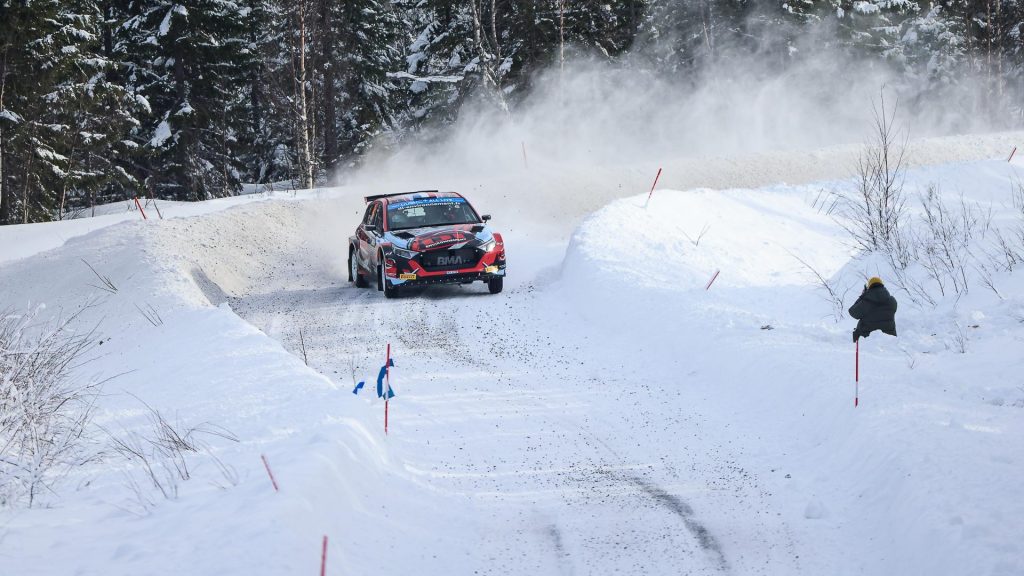 Rally Sweden SS2 2022-02-25
